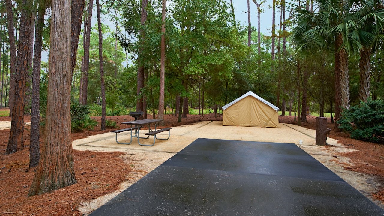 Parcela de camping en The Campsites at Disney's Fort Wilderness Resort